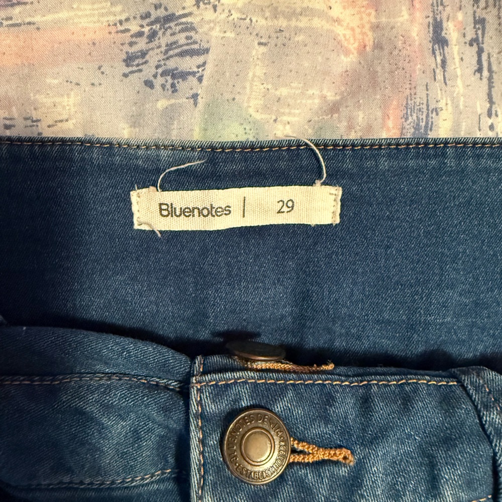 Bluenotes Blue Jean High rise curvy shortie - Picture 3 of 4